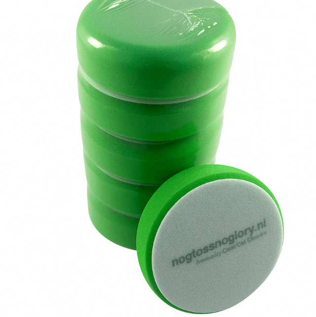 Polijstpad groen 76 mm, 5 stuks