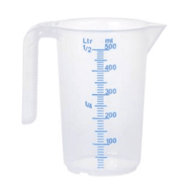 Maatbeker 0,25 liter